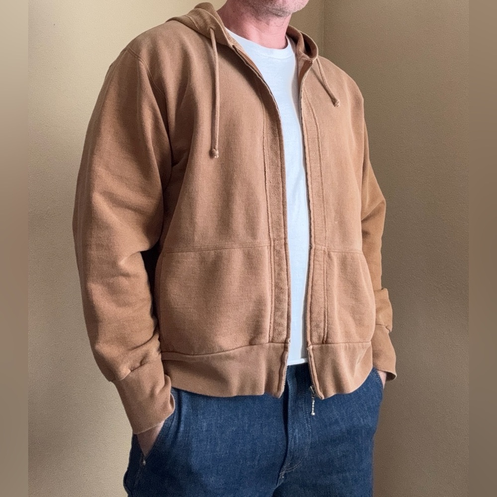 The Territory Ahead men's L cotton zip hoodie
